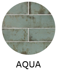 carrelage effet zellige 7.5x30 cm grunge aqua