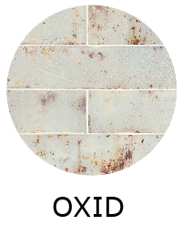 carrelage effet zellige 7.5x30 cm grunge oxid