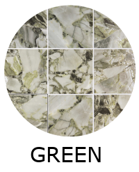 carrelage piscine ICE GREEN 15x15 cm effet marbre