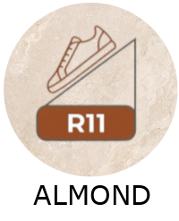 Carrelage extérieur grand format KEITA ORIGINE ALMOND 100x100 cm R11 antidérapant