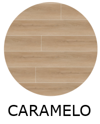 Lame PVC clipsable effet bois LAMARI CARAMELO 22,5x153,2 cm