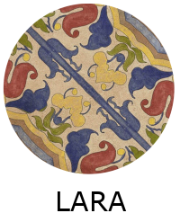 Carrelage imitation carreaux ciment 11.5x11.5 cm LARA