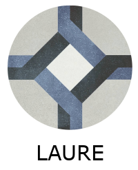 carrelage laure 15x15 cm effet carreaux ciment
