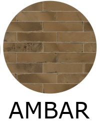 carrelage zellige 8x31,5 cm AMBAR