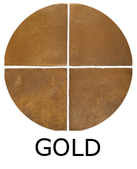 Carrelage effet zellige 13,2x13,2cm MALEM GOLD
