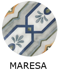 Carrelage MARESA 15x15 cm effet carreaux ciment vieilli