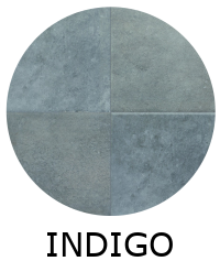 carrelage piscine MATT INDIGO 15x15 cm effet zellige