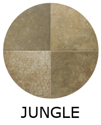 carrelage piscine MATT JUNGLE 15x15 cm effet zellige