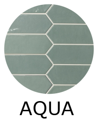 carrelage effet zellige 6x26 cm NOVA MODERN AQUA SEA