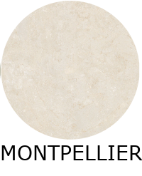 Dalle sur plots MONTPELLIER MARFIL 60x60x2 cm effet pierre antidérapant R11