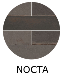 carrelage effet zellige 7x28 cm murus nocta