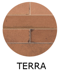 carrelage effet zellige 7x28 cm murus terra