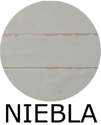 Carrelage effet zellige 7x28 cm AGADIR NIEBLA