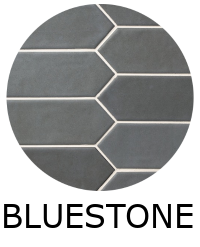 carrelage effet zellige 6x26 cm NOVA BLUESTONE