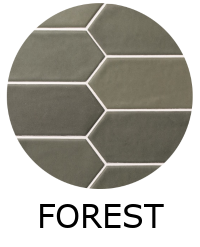 carrelage effet zellige 6x26 cm NOVA FOREST