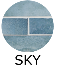 carrelage effet zellige 4x12,5 cm PRESTIGE SKY