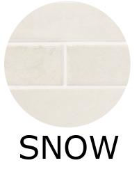 carrelage effet zellige 4x12,5 cm PRESTIGE SNOW