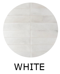 Carrelage effet zellige 6x18,6cm RAKU WHITE