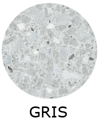 carrelage imitation terrazzo 80x80 cm ROMA GRIS