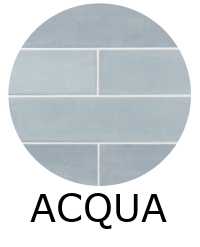 carrelage SERENA ACQUA 7,5x30cm imitation zellige