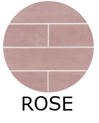 carrelage SERENA ROSE 7,5x30cm imitation zellige
