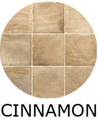 carrelage SEVA CINNAMON 10x10 cm effet zellige