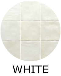 carrelage SEVA SILICA WHITE 10x10 cm effet zellige