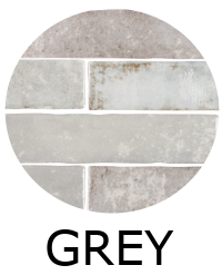 carrelage effet zellige 5x25 cm SIENNA GREY