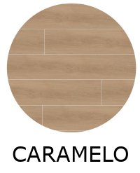 Lame PVC clipsable effet bois SONEJA CARAMELO 23,2x123,5 cm