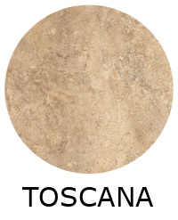 Dalle PVC clipsable TRAVERTIN Toscana 61,5x61,5