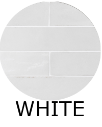 carrelage imitation zellige 6x24.6 cm BASALT WHITE