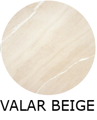 Dalle sur plots VALAR BEIGE 60x60x2 cm effet pierre antidérapant R11