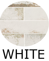carrelage effet zellige 6,3x25 cm magnetism WHITE
