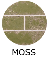 carrelage effet zellige 6,4x26 cm ZEPHIR MOSS GREEN