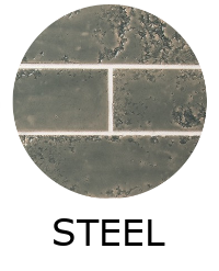 carrelage effet zellige 6,4x26 cm ZEPHIR STEEL BLUE