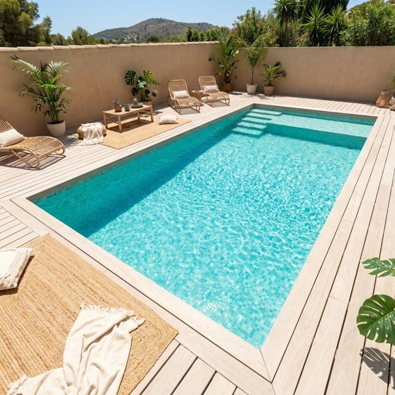 Mosaïque piscine