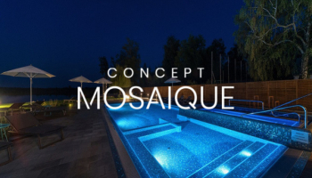 Illuminez votre bassin avec des mosaïques luminescentes
