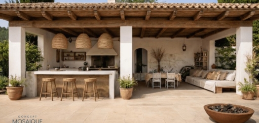 Terrasse bohème : les 8 carrelages qui font la tendance en 2026