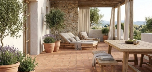 La terrasse terracotta : un style intemporel qui revient fort