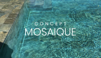 Créer une piscine avec du carrelage effet rivière